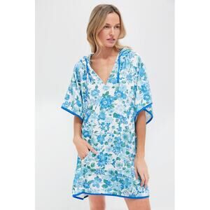 TNUCK BEACH Blooming Garden Terrycloth Cabana Coverup Size M/L NWT